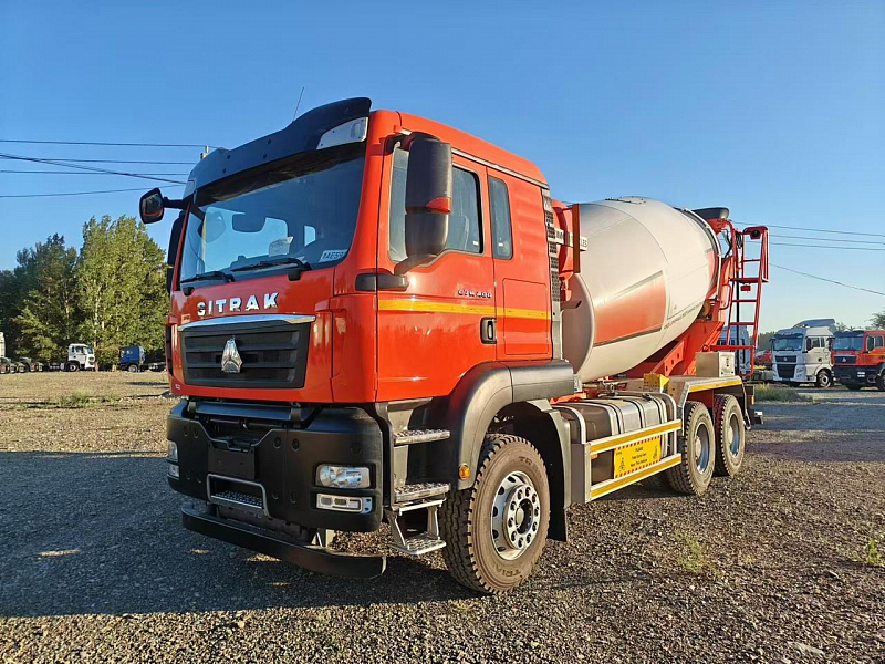 Автобетоносмеситель SITRAK 6X4 10 куб.м. фото 1